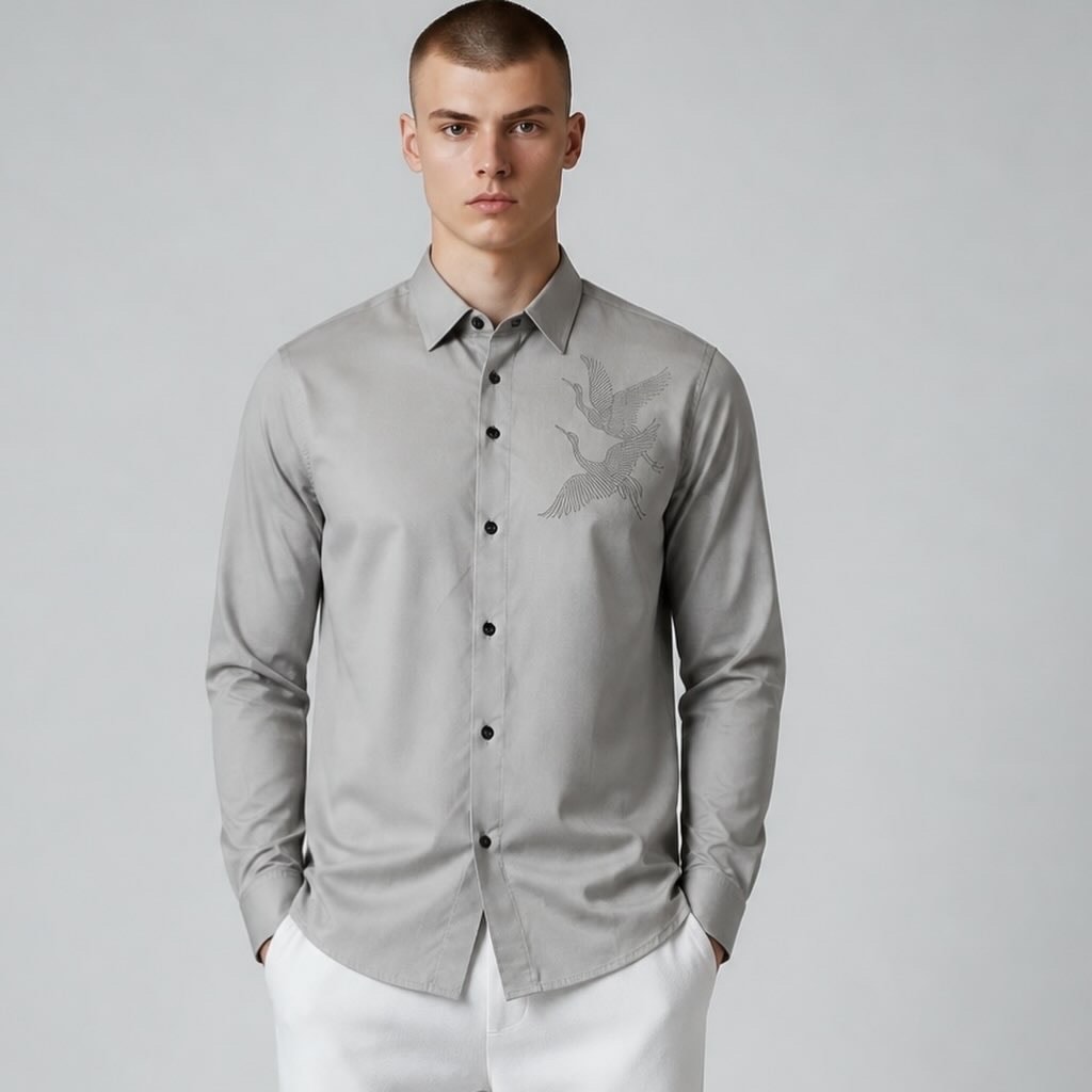 Parisé Check Design shirt